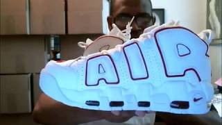 Nike Air More Uptempo '96 Red Outline | Authentic Verification
