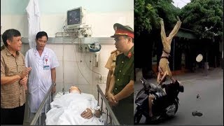 Tin mới nhất về sức khỏe Thượng úy CSGT bị "quái xế" tông hất văng lên trời