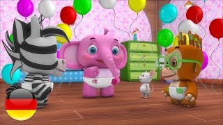 Eene Meene Muh | Deutsche Kinderlieder | Vorschulische Lied | Reime Für Babys | Eene Meene Miny Meo