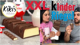 XXL Riesen Kinderriegel mit 5 Kammern + Probierstunde | Was würdest Du tun? | Giant Bar