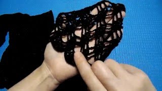 Вязание крючком. Жакет из гаруса