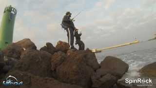 Pesca del Bonito con Equipo Ultraligero (ultralight fishing, Catch & Release) por SpinRock Chile