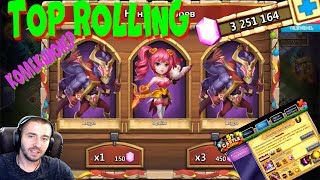 ЧИТ-РОЛЛИНГ КОЛЛЕКЦИОНЕРА НА ОСНОВЕ \ ROLLING 3 250 000 GEMS \ БИТВА ЗАМКОВ \ CASTLE CLASH
