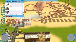 Intro rock n roll ... Roller coaster Tycoon 3 , mais um dia no nosso querido parque