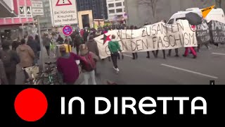 Germania: proteste di Covid-scettici a Francoforte