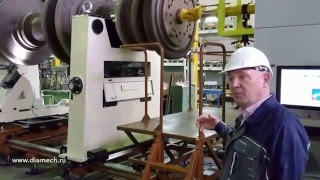 ДИАМЕХ: Балансировочный станок ВМ-36000 / DIAMECH: Balancing Machine BM-36000
