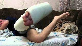 Long leg gips cast