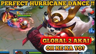 Most Perfect Tank, Akai Perfect Gameplay - Top Global 2 Gameplay [OH KE KA YO?] | Mobile Legend