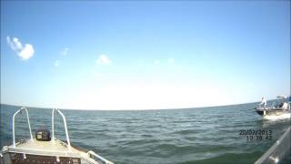 Черное море 2013 о.Змеиный - 0-ой км р.Дунай