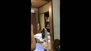 Super fit Japanese grandfather.
