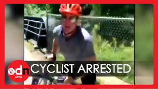 Cyclist Who Assaulted Group Posting George Floyd Flyers Has Been Arrested