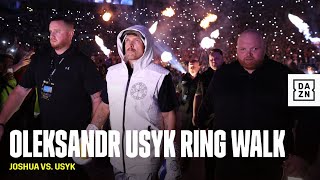 Oleksandr Usyk's Incredible Ring Walk