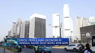 Pemulihan Ekonomi RI Hingga Akhir 2020 Baru 40%-60%