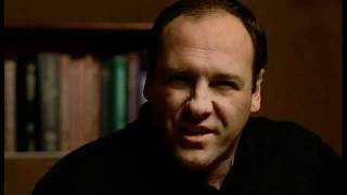 Tony Soprano talking about Gary Cooper strong silent type, the meaning