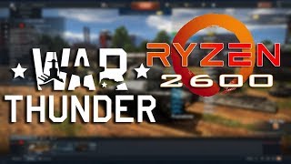 WarThunder на максималках с Ryzen 5 2600 и GTX1060 6GB