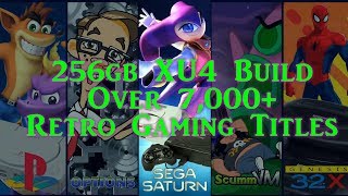 Epic 256gb Odroid XU4 Retro Gaming Build - 7,000+ Games