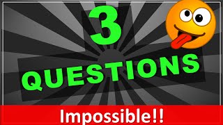 3 Trick Questions Your Friends will ALWAYS get Wrong!! (with answers)