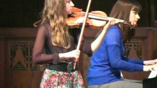 Hayley Accolay Concerto in A minor 1st Mvt. 10/18/2009