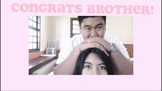 My Brother's pinning ceremony + Roaming around Silliman University | VLOG