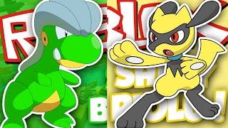 REVENGE ON SHINY RIOLU AND BAGON!! / Roblox Pokemon Brick Bronze