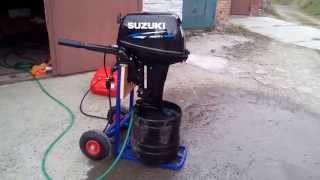 suzuki DT 9.9 AS (15) первый запуск!