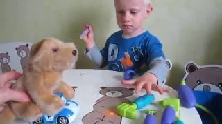 Фильм для детей#На приеме у врача#Стивен помогает врачу принимать больных