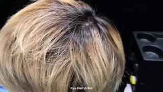 KYOGOKU☆☆グラデーションシルバー☆チタンシルバー☆ワンカラー☆ヘアカラー☆salon ryu