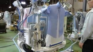 120 Shirts Per Hour Fully Automatic Shirt Ironing Machine