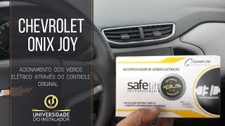 Instalação módulo de vidros  elétricos Onix Joy