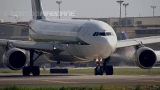 Alitalia A332 Takeoff @ Boston