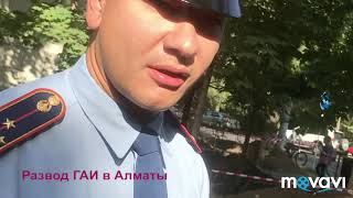 ГАИ Алматы снова разводят