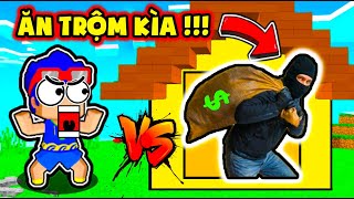 PHONG CẬN BẮT ĐƯỢC ĂN TRỘM NHÀ CỦA MÈO SIMMY TRONG LÀNG HERO TEAM*NHÀ TÙ MÀU HỒNG MINI WORLD