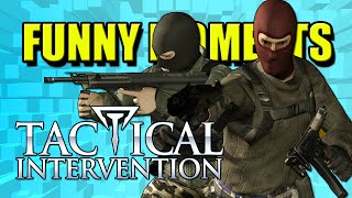 TACTICAL INTERVENTION FUNNY MOMENTS! EINE GLITCHIGE VERFOLGUNG! [GERMAN]