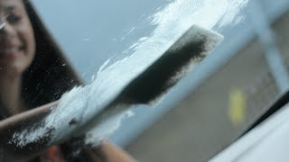 Elimine la gota seca con el Pulidor de parabrisas Klear