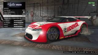 GTA 5 (car showcase) Emperor ETR1 (Lexus LFA/GT3)