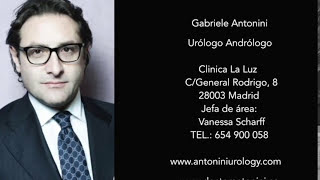 Erección - Prótesis de pene hidráulico - Gabriele Antonini - Mejor Urología y Andrología