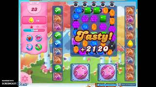 Candy Crush Level 1193 Audio Talkthrough, 3 Stars 0 Boosters