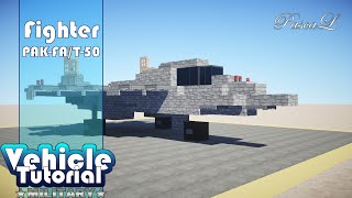 Как построить Истребитель СУ-57 (ПАК-ФА) в Minecraft | VTM #2