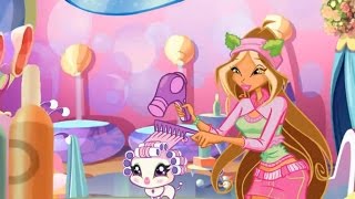 Обзор игры "Winx club- Флора и её питомцы"