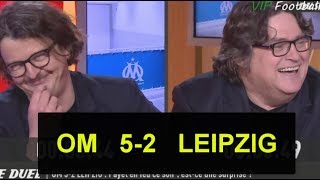 DEBRIEF OM LEIPZIG 5-2 L'OM EN DEMI-FINALE, PAYET THAUVIN RÉACTIONS DES JOUEURS