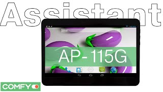 Assistant AP-115G - планшет работающий в сетях 2G и 3G - Видеодемонстрация  от Comfy