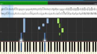 [Tokyo ghoul] OP Unravel Piano Synthesia Tutorial