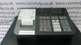 E Error Casio SE-S10 Cash Register