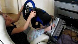 Libby baby puts her foot down in GT5 race