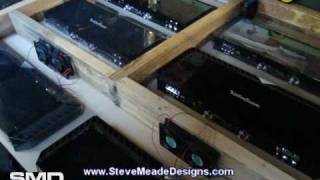 AMP RACK BUILT! 8 fan cooling-Tahoe System Rebuild (Vid 14)