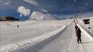 Bråskovgård Efterskole på ski i Østrig 2014 dag 2