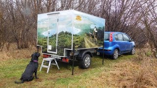 Жилой прицеп  для туризма, охоты и рыбалки своими руками.