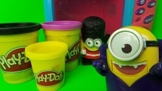 McDONALDS MINIONS MAGIC PLAY DOH TOY MICROWAVE - BATTY THE VAMPIRE