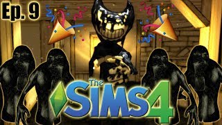 AGING UP OUR INK BLOBS!! - The Sims 4: Bendy and the Ink Machine - Ep 9