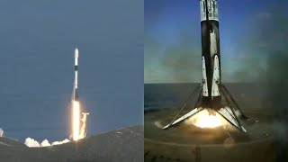 SpaceX Starlink 70 launch & Falcon 9 first stage landing, 31 January 2023